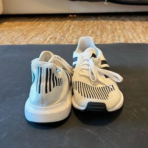 Adidas white and black sneaker